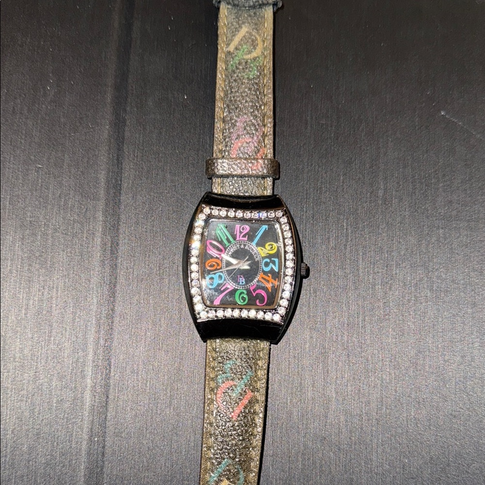 Vintage Dooney & Burke Women's Watch with Rhinestones